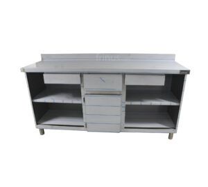 Mueble Cafetero Acero Inox