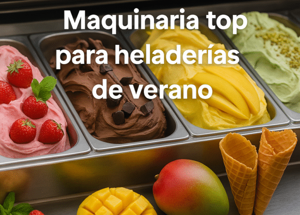 Maquinaria para heladerías