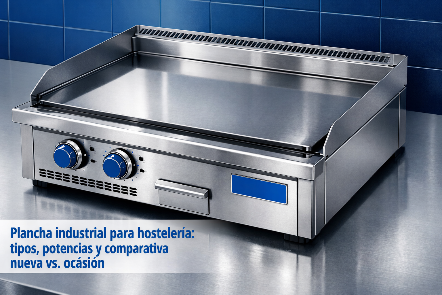 Plancha Industrial Profesional Hostelería Acero Inoxidable Plancha Industrial De Gas Con Placa De Cromo Duro En Cocina Profesional De Restaurante Acero Inoxidable