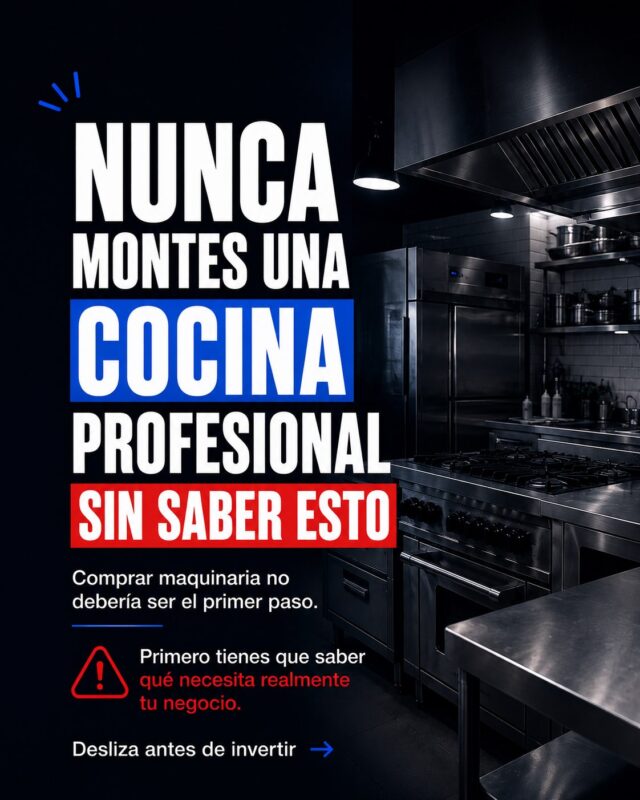 Antes de comprar maquinaria para tu cocina profesional, hay una pregunta mucho más importante:

¿cómo tiene que funcionar tu negocio cuando esté a pleno rendimiento?

El número de servicios, el tipo de carta, los recorridos del equipo, el espacio disponible y el volumen real de producción deberían definir qué maquinaria necesitas.

Porque comprar “por si acaso” también cuesta dinero: más consumo, menos espacio útil y equipos que quizá nunca llegues a aprovechar de verdad.

En Frinus estudiamos cada proyecto antes de recomendar maquinaria para que la cocina se adapte al negocio y no al revés.

📍 Calle Río Ebro, 17 – Fuenlabrada, Madrid.

¿Estás montando o renovando tu cocina? Escríbenos antes de invertir.

#Frinus #CocinaProfesional #MaquinariaHostelera #Hostelería #ProyectoDeCocina