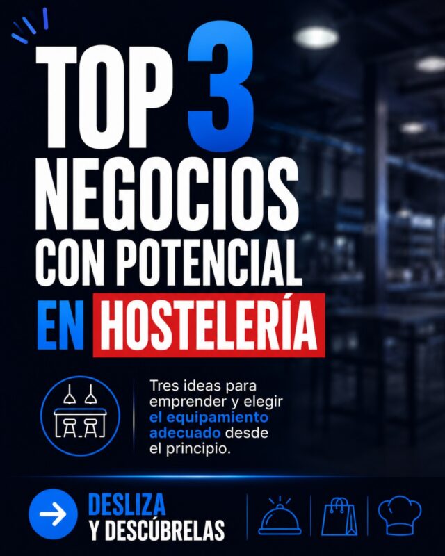Tener una buena idea es solo el principio. Lo importante es saber convertirla en un negocio que funcione de verdad.

Una cafetería, una panadería con servicio para llevar o una dark kitchen pueden ser modelos con mucho potencial, pero cada uno necesita una distribución, una maquinaria y una inversión diferentes.

No se trata de comprar más equipos, sino de elegir los adecuados según el espacio, el volumen de trabajo, el tipo de servicio y el presupuesto disponible.

En Frinus te ayudamos a planificar el proyecto desde el inicio para que cada máquina tenga sentido dentro del negocio y no acabes invirtiendo en equipos que se queden pequeños, sobredimensionados o mal aprovechados.

📍 Calle Río Ebro, 17 – Fuenlabrada, Madrid.

¿Estás pensando en abrir un negocio de hostelería? Escríbenos y cuéntanos tu idea.

#Frinus #Hostelería #EmprenderEnHostelería #CocinaProfesional #MaquinariaHostelería