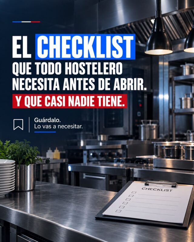 El checklist que todo hostelero necesita antes de abrir. Y que casi nadie tiene. 👇 Guarda este carrusel. Desliza y comprueba cuántos de estos puntos tienes cubiertos. El que encuentres sin marcar es el que puede salirte más caro.

En Frinus llevamos 40 años acompañando aperturas en Madrid.

¿Cuántos puntos tienes ya resueltos? Cuéntame 👇

📲 Escríbenos · 📍 Calle Río Ebro 17, Fuenlabrada, Madrid.

#abrirrestaurante #equipamientohostelería #cocinaprofesional #aperturanegocio #frinusmadrid